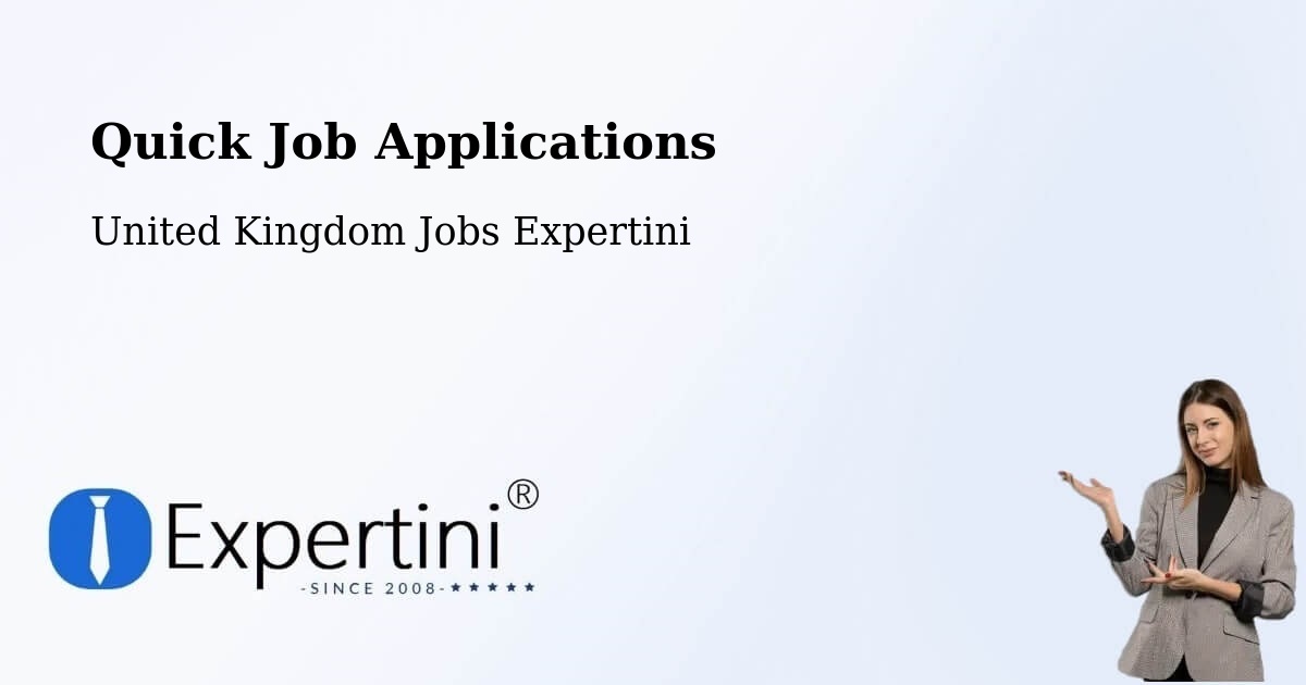 Quick Apply Feature – Pickering - United Kingdom Jobs Expertini